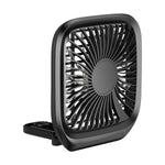 Baseus Foldable Vehicle-Mounted Backseat Fan White (CXZD-01) - Planet Car Care