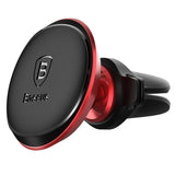 Baseus Magnetic Air Vent Car Mount Mobile Holder With Cable Clip