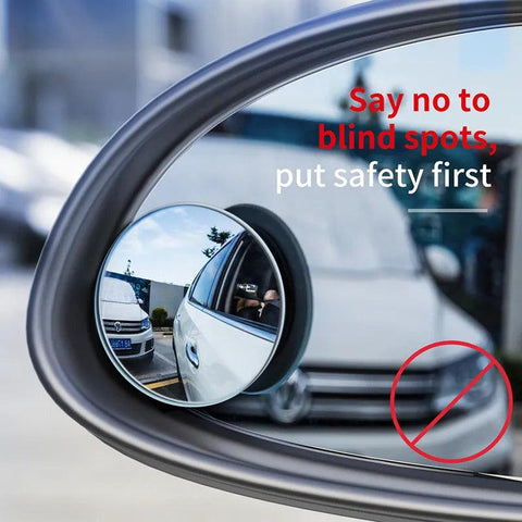 Baseus Full View Blind Spot Rearview Mirrors Black (ACMDJ-01) - Planet Car Care