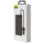 Baseus In-Car Inverter 150W (110V US/Jp) Black (CRNBQ-01) - Planet Car Care