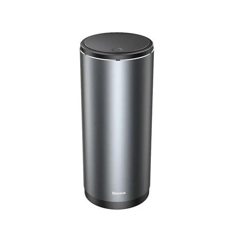 Baseus Premium Car Dust Bin With Lid Vehicle Mounted Ash Tray Trash Can For Car Office Desktop Study With 30 Mini Garbage Bags, Capacity: 500ml - Planet Car Care