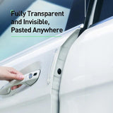 Baseus Airbag Car Door Bumper Strip Transparent 4 Pcs Pack (CRFZT-A02) - Planet Car Care