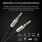 Baseus Yiven M30 3.5mm To 3.5mm 1.5M Aux Audio Cable (Aux M30)