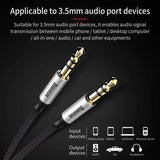 Baseus Yiven M30 3.5mm To 3.5mm 1.5M Aux Audio Cable (Aux M30) - Planet Car Care