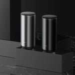 Baseus Premium Car Dust Bin With Lid Vehicle Mounted Ash Tray Trash Can For Car Office Desktop Study With 30 Mini Garbage Bags, Capacity: 500ml - Planet Car Care