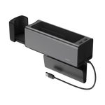 Baseus Deluxe Metal Armrest Console Organizer (Dual USB Power Supply) (CRCWH-A01) - Planet Car Care
