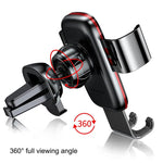 Baseus Metal Age Gravity Car Mount Mobile Holder (Air Outlet Version) - Planet Car Care