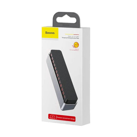 Baseus Moonlight Box Series Temporary Parking Number Plate - Planet Car Care