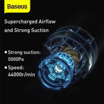 Baseus Capsule Cordless Portable Vacuum Cleaner For Car, Home & Office Black (CRXCQ01-01) - Planet Car Care
