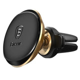Baseus Magnetic Air Vent Car Mount Mobile Holder With Cable Clip - Planet Car Care