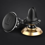 Baseus Magnetic Air Vent Car Mount Mobile Holder With Cable Clip