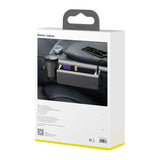 Baseus Deluxe Metal Armrest Console Organizer (Dual USB Power Supply) (CRCWH-A01) - Planet Car Care