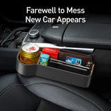 Baseus Elegant Car Storage Armrest Console Organizer Box(CRCWH) - Planet Car Care
