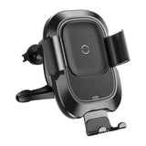 Baseus 10W Smart Vehicle Wireless Charger Phone Holder Ac Vent Type Qi Certified (WXZN-01) - Planet Car Care