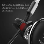 Baseus Magnetic Air Vent Car Mount Mobile Holder With Cable Clip - Planet Car Care