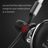 Baseus Magnetic Air Vent Car Mount Mobile Holder With Cable Clip - Planet Car Care
