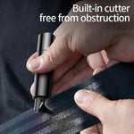 Baseus Sharp Tool Safety Hammer(Window-Breaking+Safety Belt Cutting) Dark Gray (CRSFH-0G) - Planet Car Care