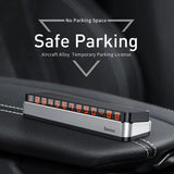 Baseus Moonlight Box Series Temporary Parking Number Plate - Planet Car Care