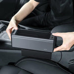 Baseus Deluxe Metal Armrest Console Organizer (Dual USB Power Supply) (CRCWH-A01) - Planet Car Care