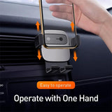 Baseus Cube Gravity Car Mount Air Vent Phone Bracket Holder - Planet Car Care
