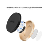 Baseus Small Ears Series Magnetic Suction Bracket (Flat Type) Black (SUER-C01)