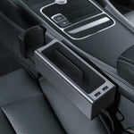 Baseus Deluxe Metal Armrest Console Organizer (Dual USB Power Supply) (CRCWH-A01) - Planet Car Care