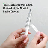Baseus Airbag Car Door Bumper Strip Transparent 4 Pcs Pack (CRFZT-A02) - Planet Car Care