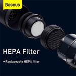 Baseus Capsule Cordless Portable Vacuum Cleaner For Car, Home & Office Black (CRXCQ01-01) - Planet Car Care