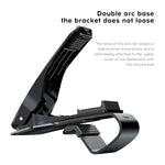 Baseus Mouth Bracket Vehicle Mount Clip For Dashboard Black (SUDZ-01) - Planet Car Care