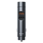 Baseus Energy Column Car Wireless MP3 Charger (PPS Quick Charger) Dark Grey (CCNLZ-C0G) - Planet Car Care