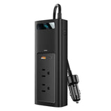 Baseus In-Car Inverter 150W (110V US/Jp) Black (CRNBQ-01) - Planet Car Care