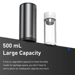 Baseus Premium Car Dust Bin With Lid Vehicle Mounted Ash Tray Trash Can For Car Office Desktop Study With 30 Mini Garbage Bags, Capacity: 500ml - Planet Car Care