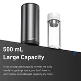 Baseus Premium Car Dust Bin With Lid Vehicle Mounted Ash Tray Trash Can For Car Office Desktop Study With 30 Mini Garbage Bags, Capacity: 500ml - Planet Car Care