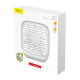 Baseus Foldable Vehicle-Mounted Backseat Fan White (CXZD-01) - Planet Car Care