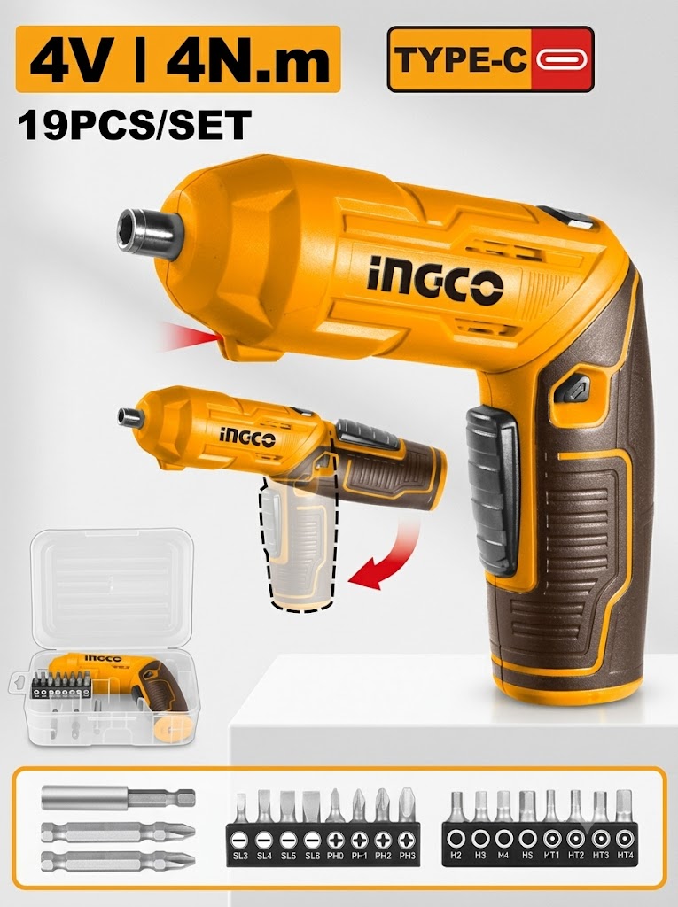 INGCO CSDLI0442 Cordless Screwdriver