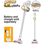 INGCO CVLI20061 Cordless Vacuum Cleaner Dust Capacity 800ML 120W | Without Battery & Charger
