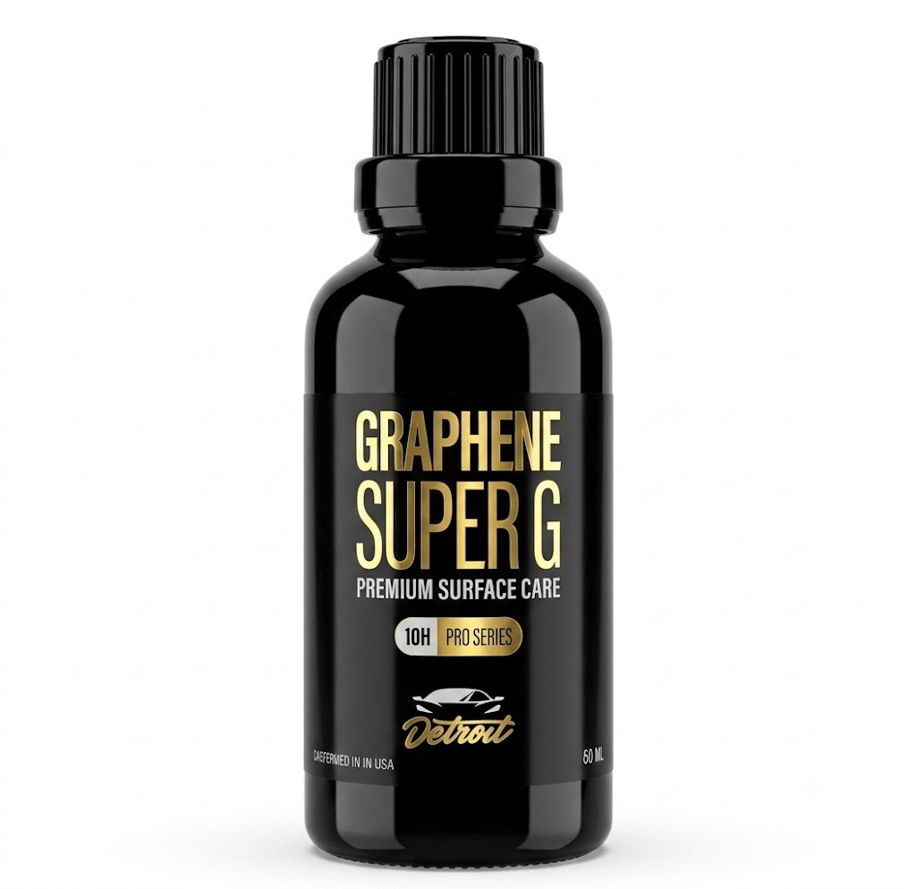 Detroit Graphene Super G Coating 10H Pro 50ml | 7+ Years Protection | Professional Graphene Ceramic Coating