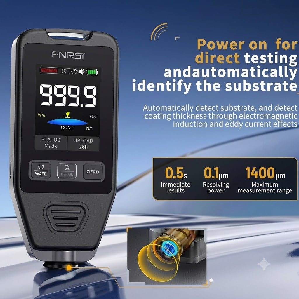 PCC Premium Car Paint Thickness Gauge Digital Coating Tester