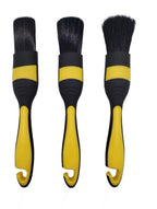 PCC Premium Detailing Brush, Yellow, Set of 3