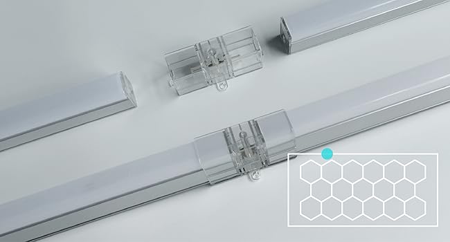 PCC Hexagon Light 2-Way 180° Connector