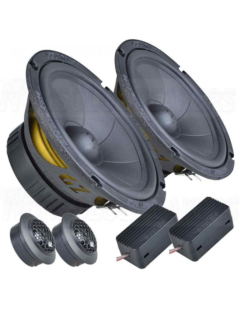Ground Zero GZIC 165.2 165 mm / 6.5″ 2Way Component Speaker System Car Care