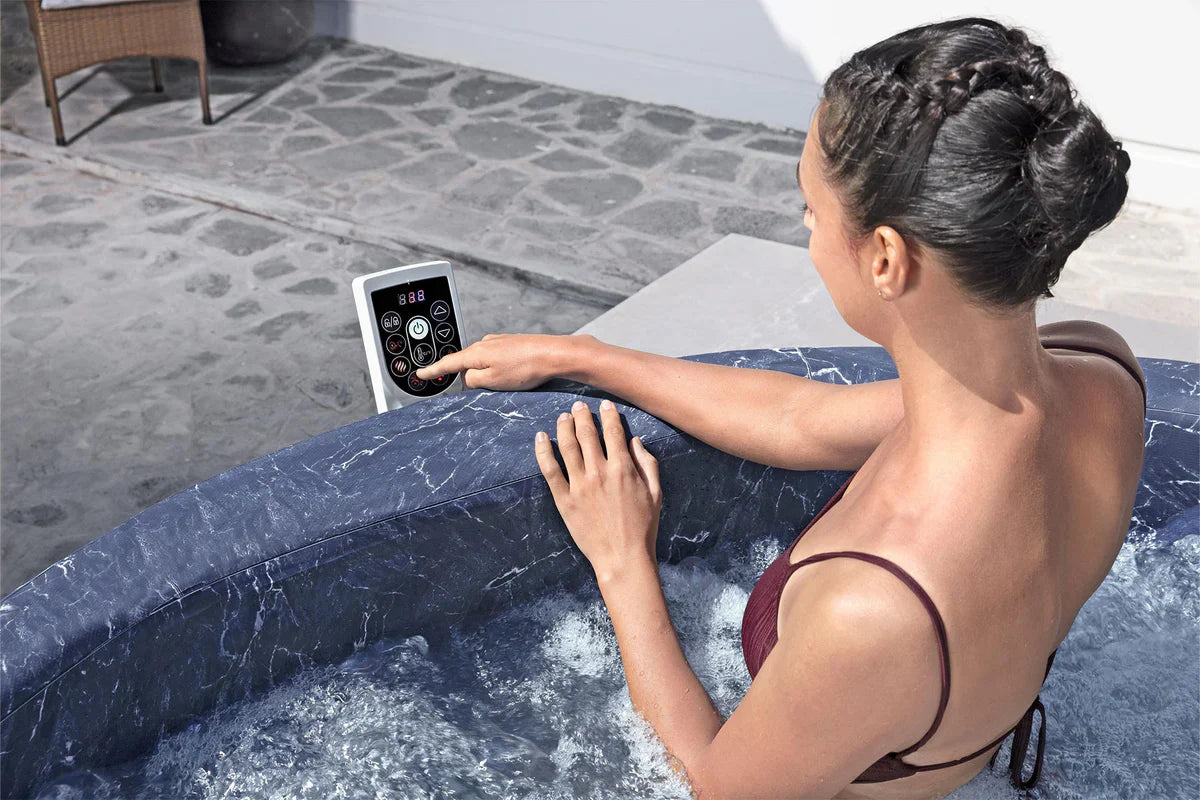 Bestway 6001W Lay-Z-Spa Toronto ThermaCore™ UltraFit™ AirJet™ Hot Tub Dia 75" Depth 30"/190cm x 76cm