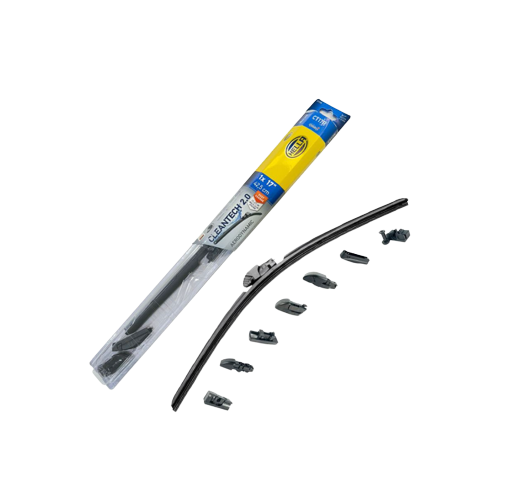 Hella Cleantech 2.0 Frameless Wiper With Multiple Adapters (1pc)