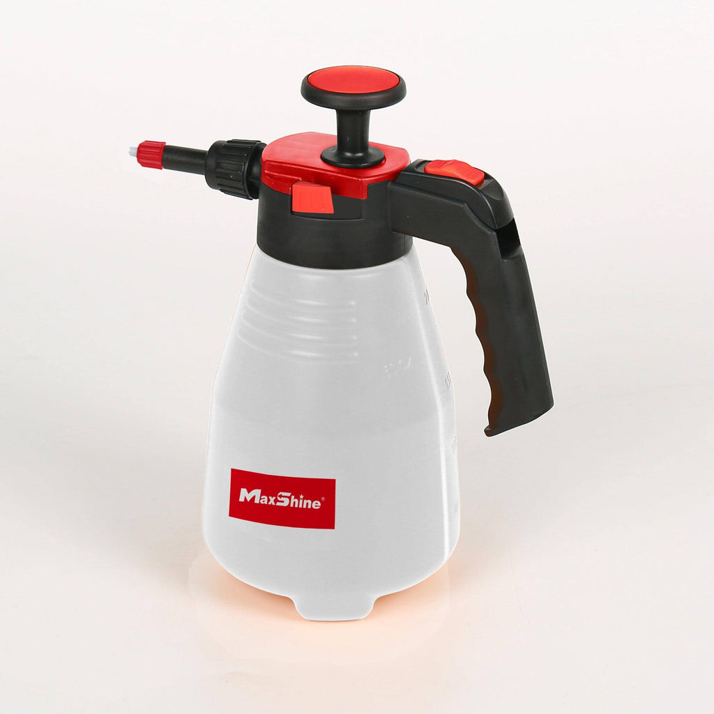 MaxShine Hand Pressure Foam Sprayer – Thick Foam Pump Bottle 1.5L