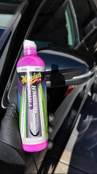 Meguiar's Hybrid Ceramic Trim Restorer 473ml – Ceramic-Enhanced Exterior Trim Restorer