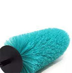 PCC Long Handle Alloy Wheel Brush Mini, Dia 2.4"
