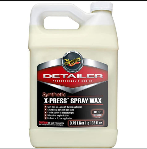 Meguiar's® D156 Synthetic X-Press Spray Wax, 1 Gallon