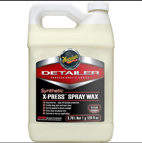Meguiar's® D156 Synthetic X-Press Spray Wax, 1 Gallon