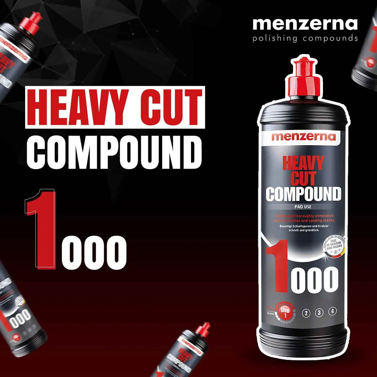 Menzerna Heavy Cut Compound 1000, 1kg