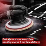 Menzerna Orbital Heavy-Cut Wool Pad 5.5"